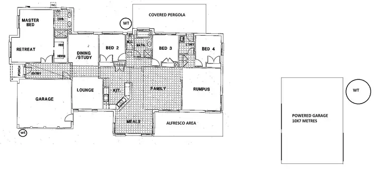 Floorplan of Homely house listing, 8 Frontignac Court, Sunbury VIC 3429