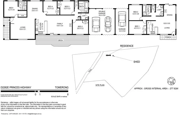 Floorplan of Homely house listing, D2282E Princes Highway, Tomerong NSW 2540