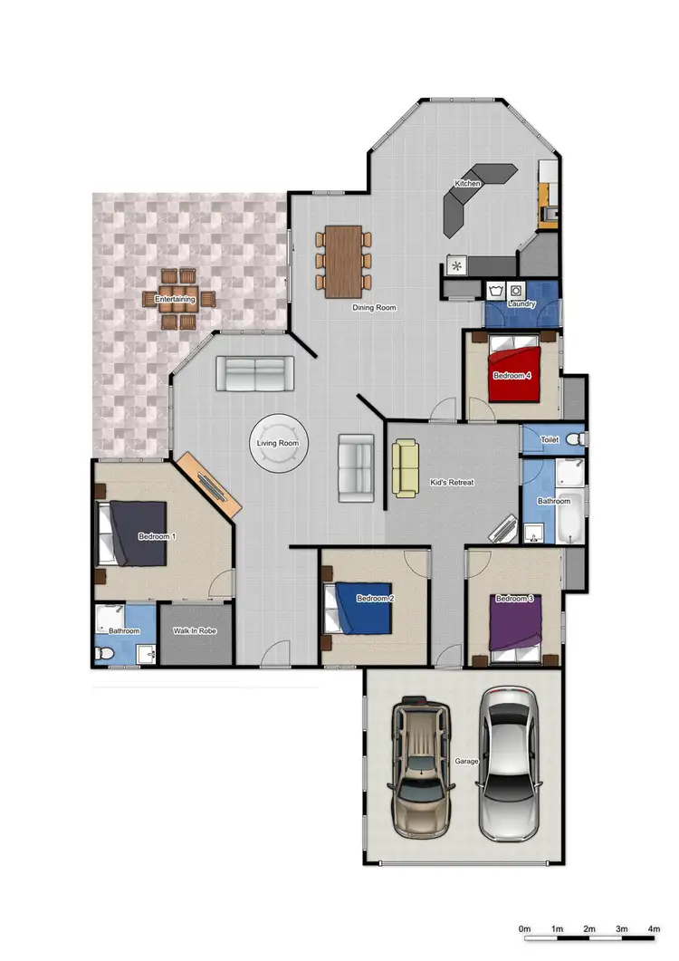 Floorplan of Homely house listing, 40 Buckley Dr, Drewvale QLD 4116