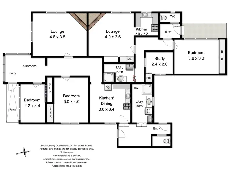 Floorplan of Homely house listing, 8 Scott Street, Upper Burnie TAS 7320