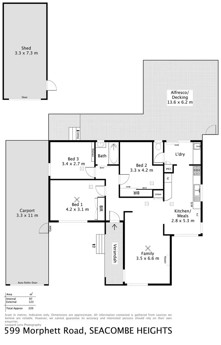 Floorplan of Homely house listing, 599 Morphett Road, Seacombe Heights SA 5047