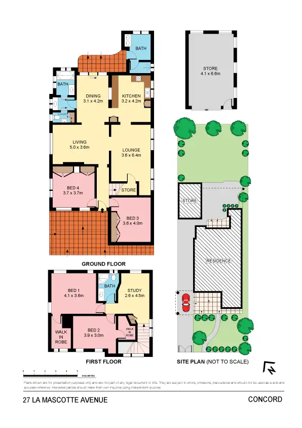 Floorplan of Homely house listing, 27 La Mascotte Avenue, Concord NSW 2137