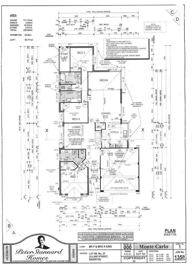 Floorplan of Homely house listing, 27A Jillian Street, Riverton WA 6148