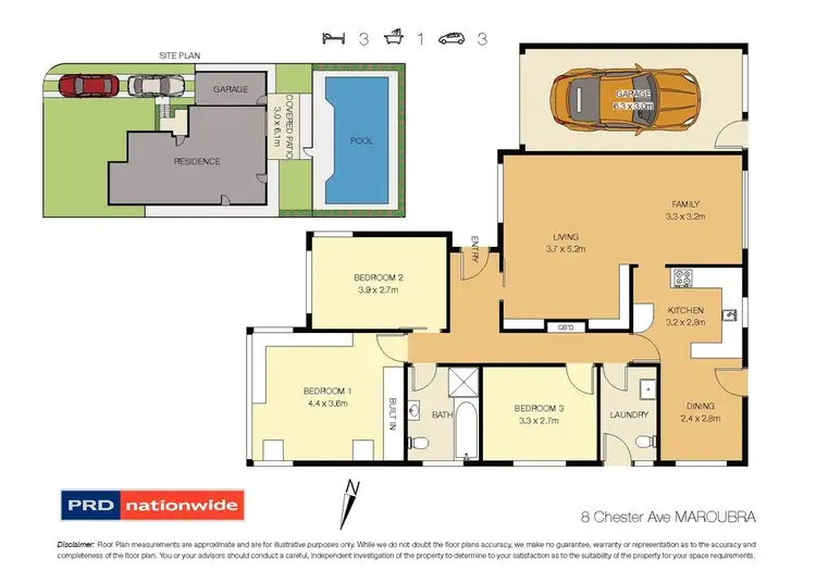 Floorplan of Homely house listing, 8 Chester Avenue, Maroubra NSW 2035