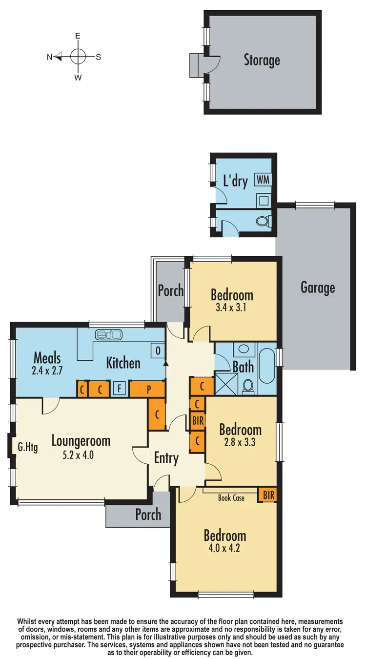 Floorplan of Homely house listing, 48 Station Street, Burwood VIC 3125