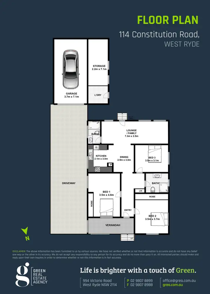 Floorplan of Homely house listing, 114 Constitution Road, West Ryde NSW 2114