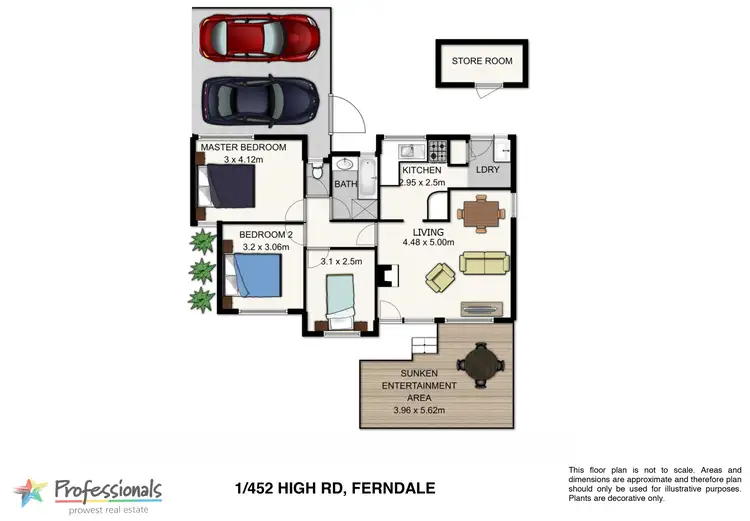 Floorplan of Homely house listing, 1/452 High Road, Ferndale WA 6148