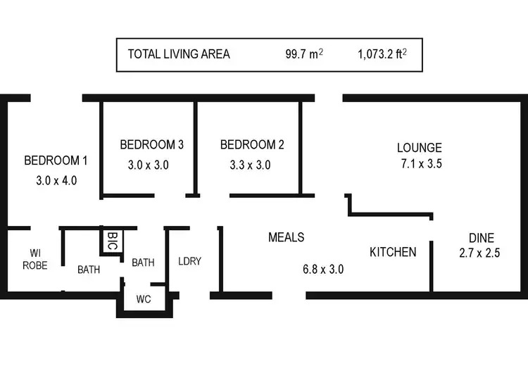 Floorplan of Homely house listing, 170 Culgoa St, Renmark SA 5341