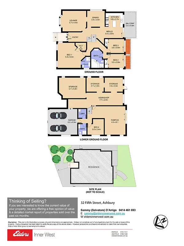 Floorplan of Homely house listing, 32 Fifth Street, Ashbury NSW 2193