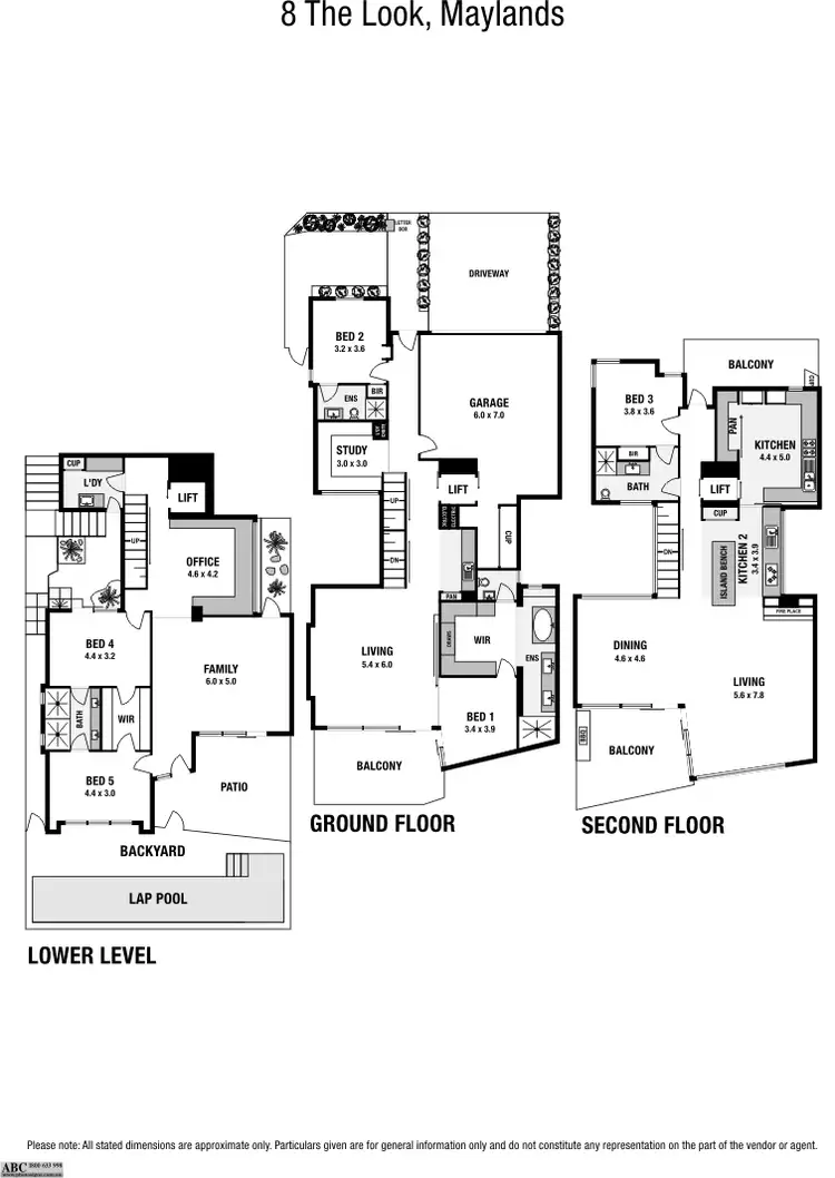 Floorplan of Homely house listing, 8 The Look, Maylands WA 6051