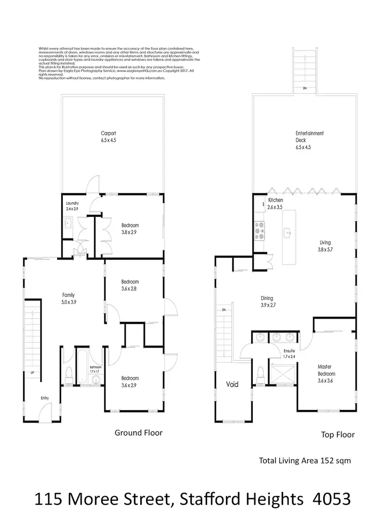 Floorplan of Homely house listing, 115 Moree Street, Stafford Heights QLD 4053