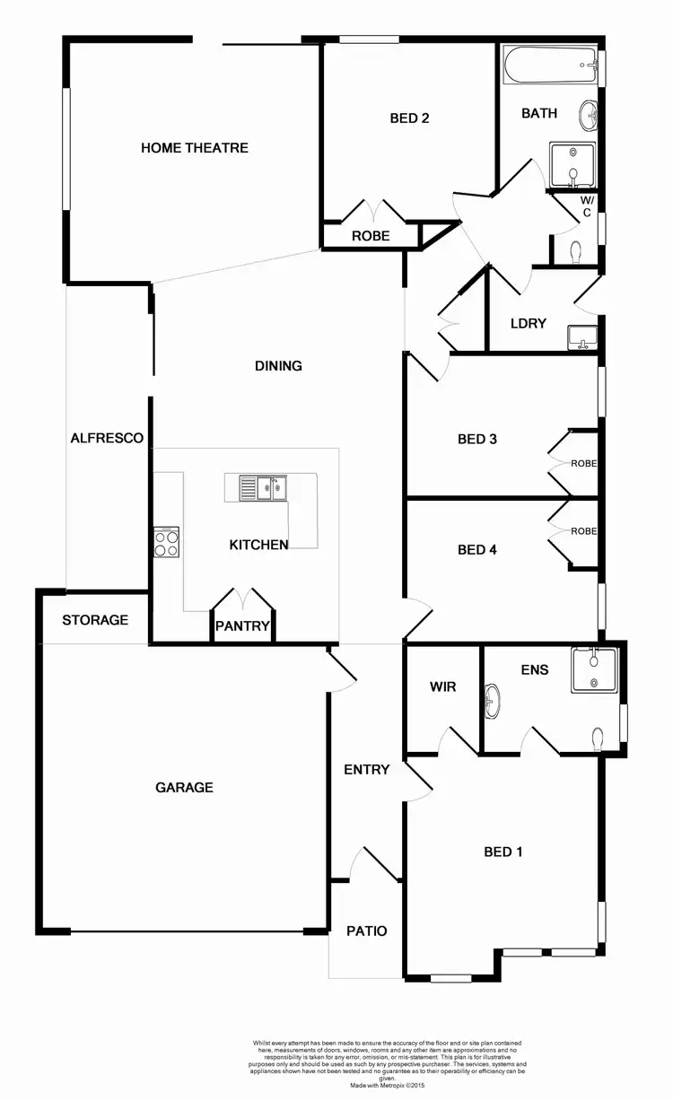 Floorplan of Homely house listing, 6/7 Fonda Avenue, Rutherford NSW 2320