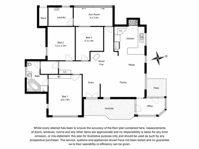 Floorplan of Homely house listing, 33 Peweena Road, Mil Lel SA 5291