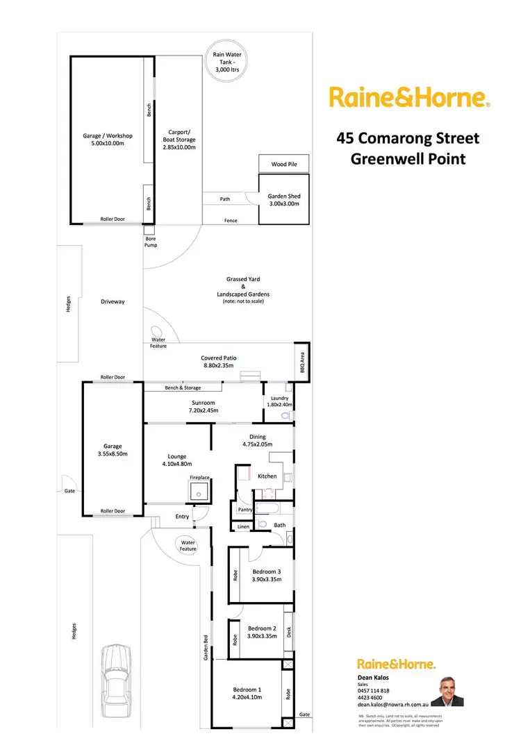 Floorplan of Homely house listing, 45 Comarong Street, Greenwell Point NSW 2540