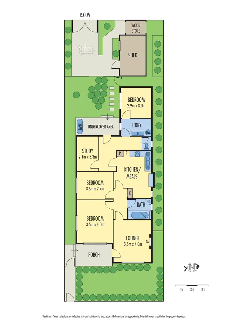 Floorplan of Homely house listing, 132 Chirnside Street, Kingsville VIC 3012