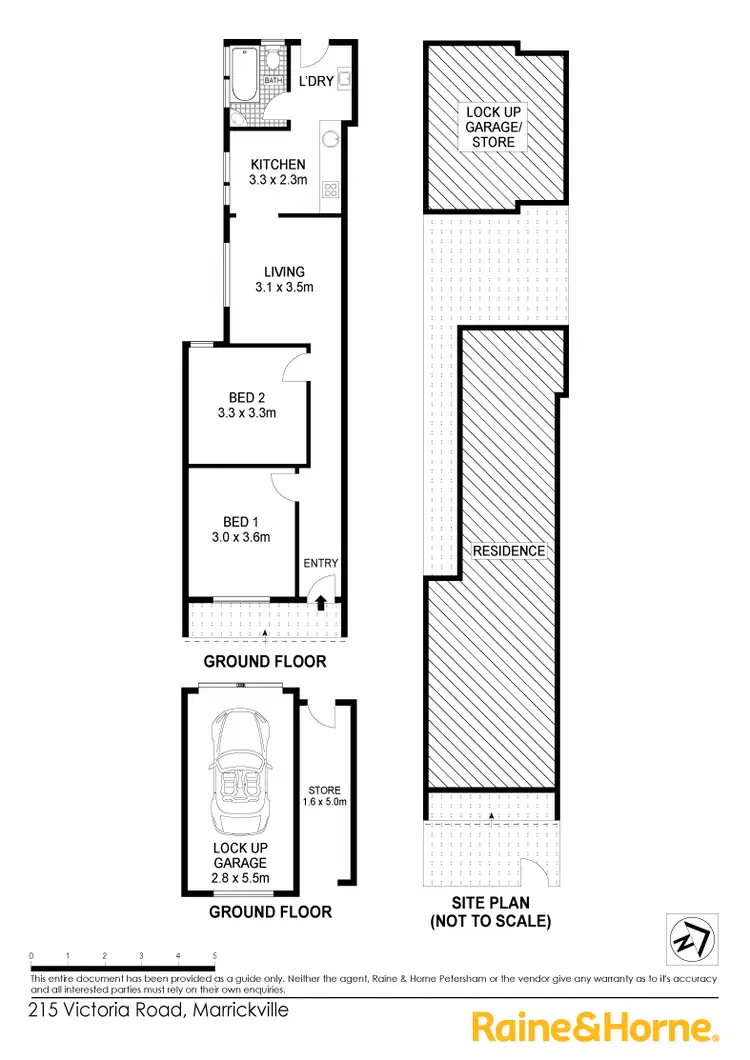 Floorplan of Homely house listing, 215 Victoria Road, Marrickville NSW 2204