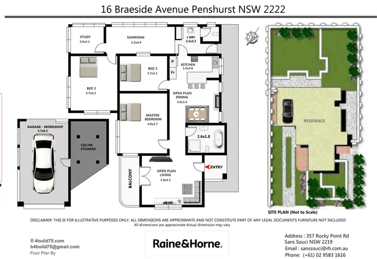 Floorplan of Homely house listing, 16 Braeside Avenue, Penshurst NSW 2222