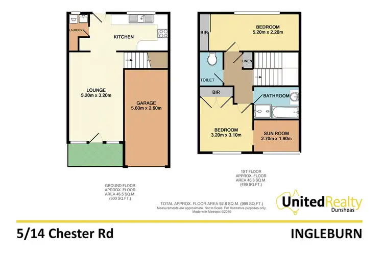 Floorplan of Homely townhouse listing, 5/14 Chester Road, Ingleburn NSW 2565