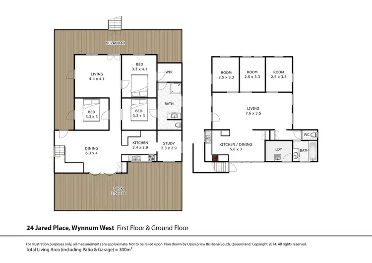 Floorplan of Homely house listing, 24 Jared Place, Wynnum West QLD 4178