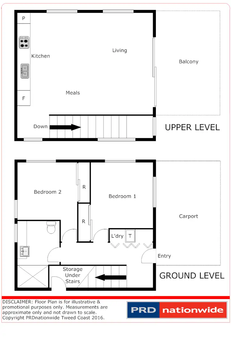 Floorplan of Homely townhouse listing, 19/614-618 Casuarina Way, Casuarina NSW 2487