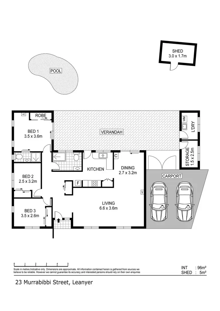 Floorplan of Homely house listing, 23 Murrabibbi Street, Leanyer NT 812