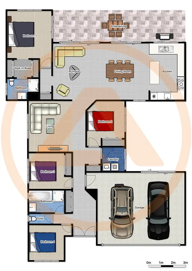 Floorplan of Homely house listing, 35 Freshwater Drive, Berrinba QLD 4117