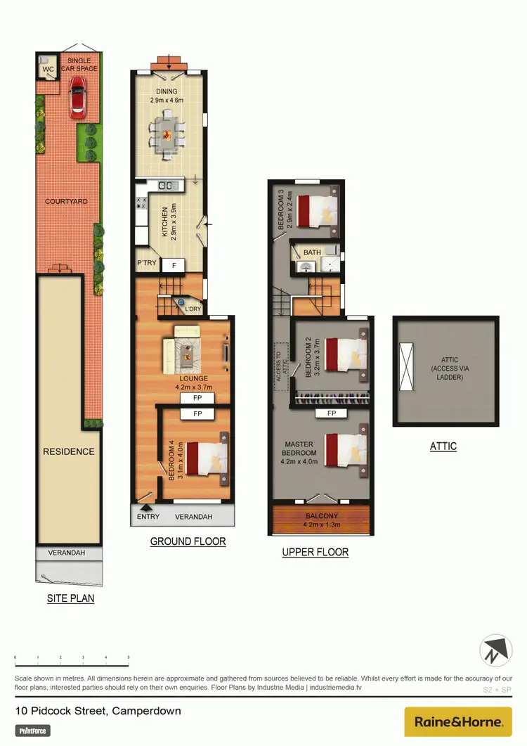 Floorplan of Homely house listing, 10 Pidcock Street, Camperdown NSW 2050