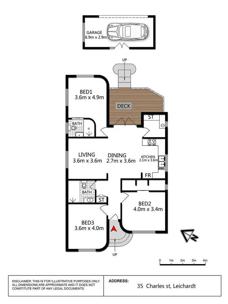 Floorplan of Homely house listing, 35 Charles Street, Leichhardt NSW 2040
