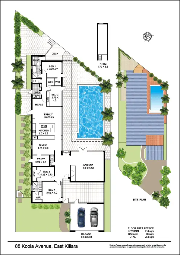 Floorplan of Homely house listing, 88 Koola Av, East Killara NSW 2071