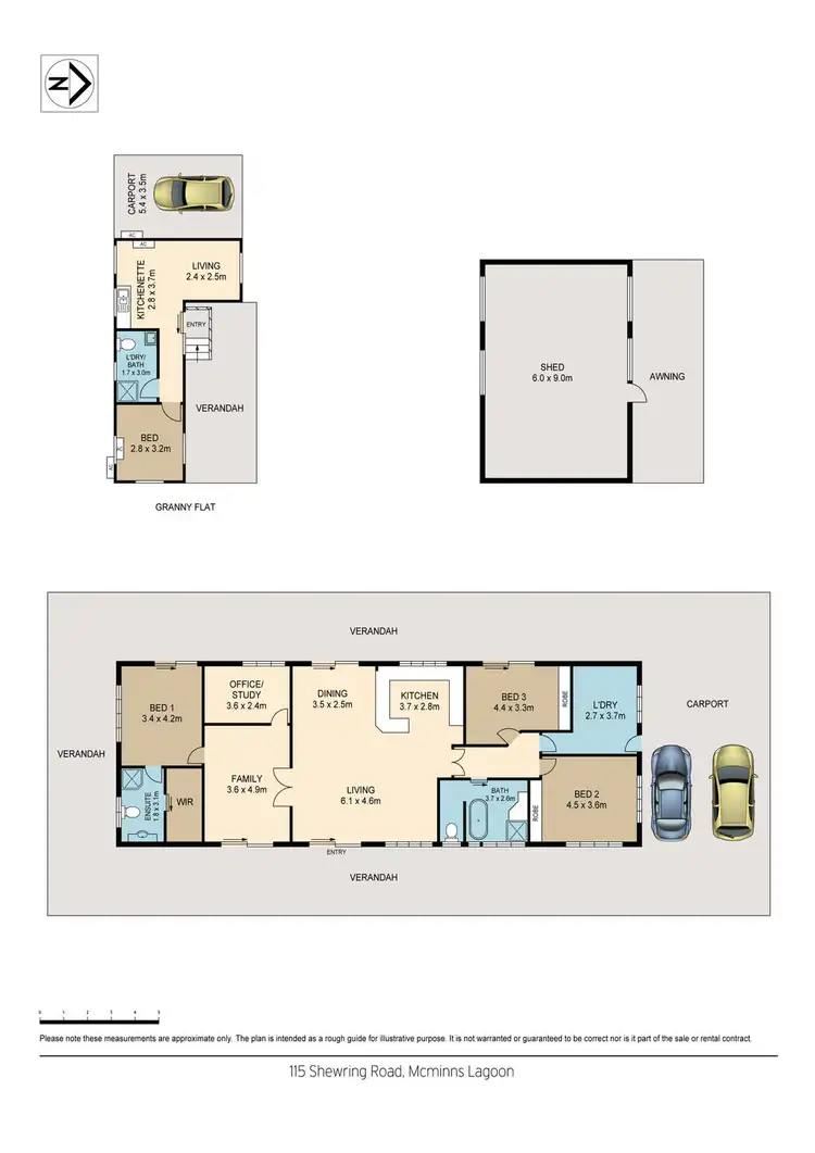 Floorplan of Homely house listing, 115 Shewring Road, Mcminns Lagoon NT 822