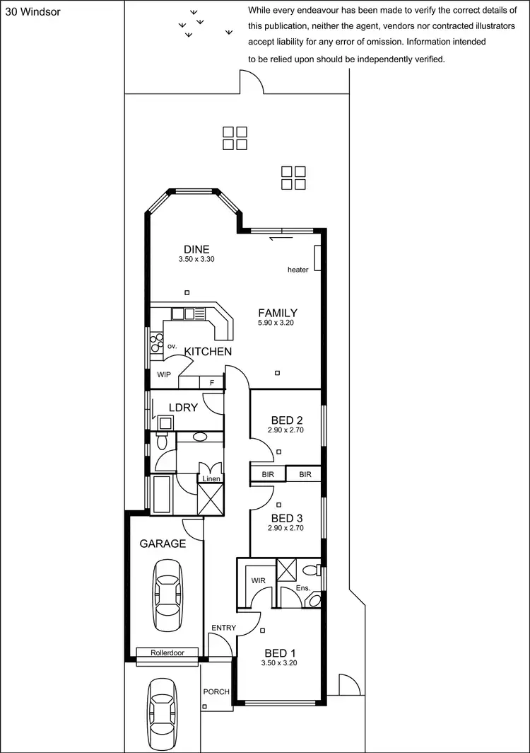 Floorplan of Homely house listing, 30 Windsor Grove, Windsor Gardens SA 5087