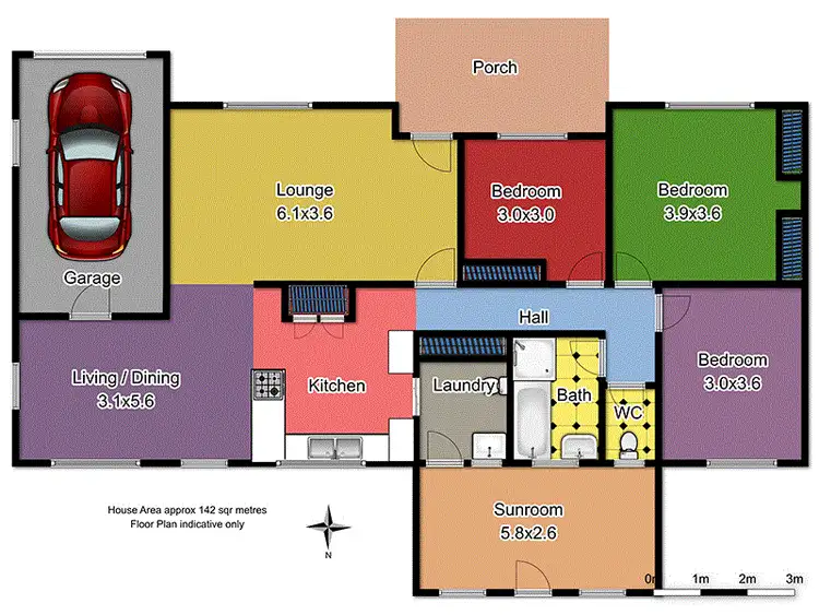 Floorplan of Homely house listing, 9 Endeavour Avenue, Orange NSW 2800