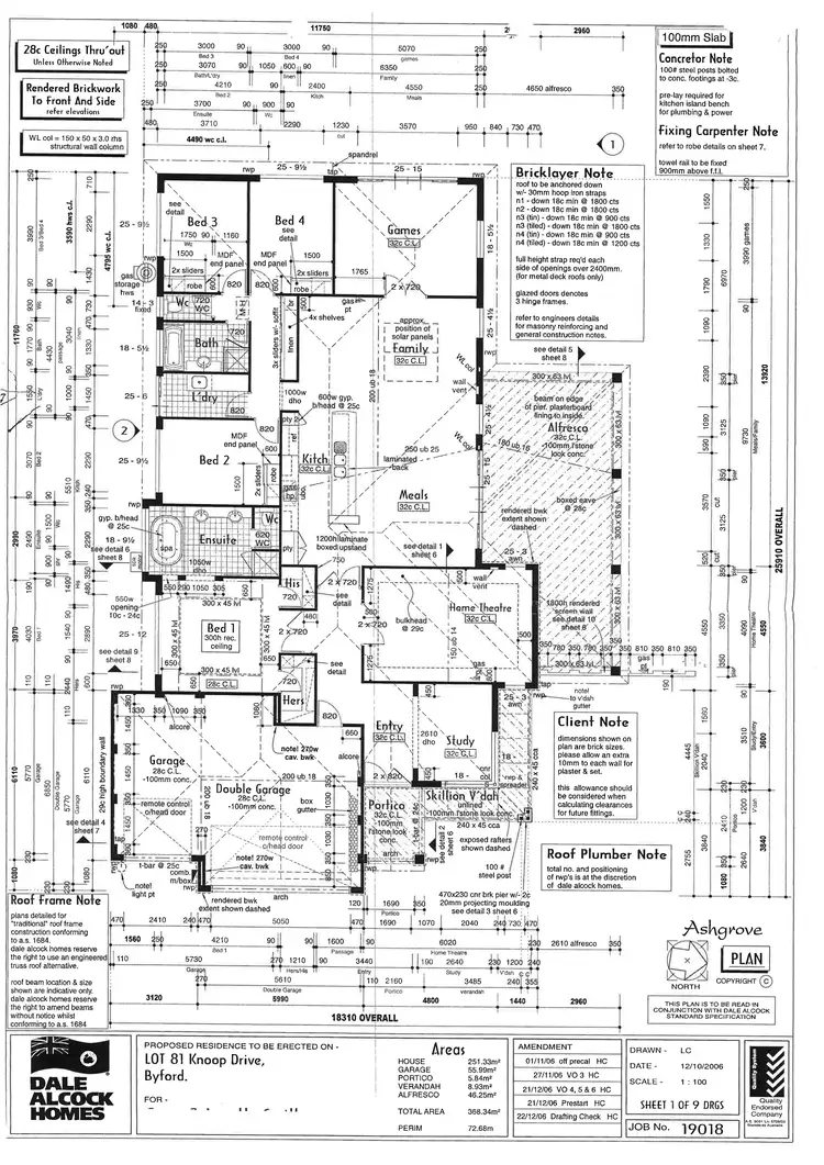 Floorplan of Homely house listing, 12 Knoop Drive, Byford WA 6122