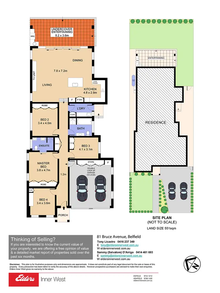 Floorplan of Homely house listing, 81 Bruce Avenue, Belfield NSW 2191
