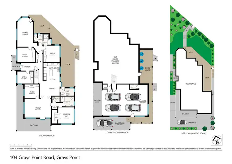 Floorplan of Homely house listing, 104 Grays Point Road, Grays Point NSW 2232