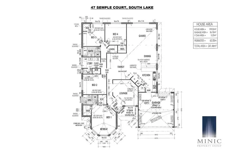 Floorplan of Homely house listing, 47 Semple Court, South Lake WA 6164