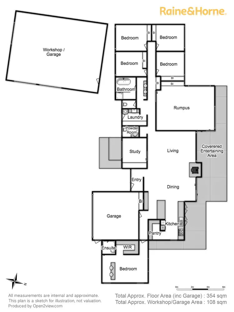 Floorplan of Homely house listing, 64 Burwood Drive, Blackmans Bay TAS 7052