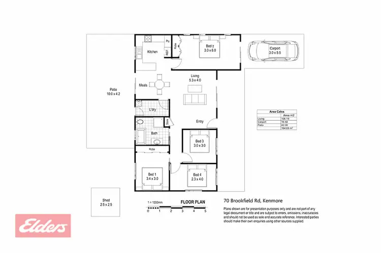 Floorplan of Homely house listing, 70 BROOKFIELD ROAD, Kenmore QLD 4069
