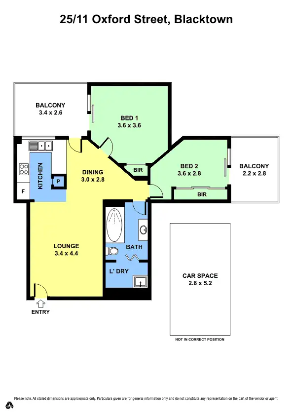 Floorplan of Homely house listing, 25/11 Oxford Street, Blacktown NSW 2148