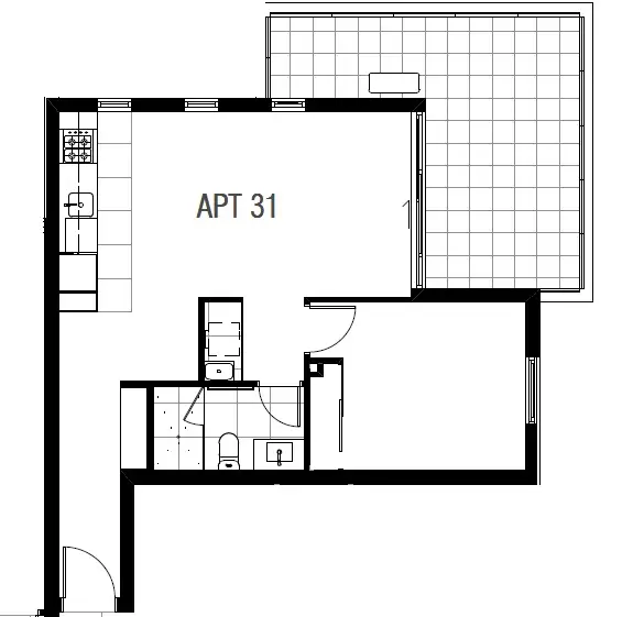 Floorplan of Homely apartment listing, 31/872-874 Doncaster Road, Doncaster East VIC 3109