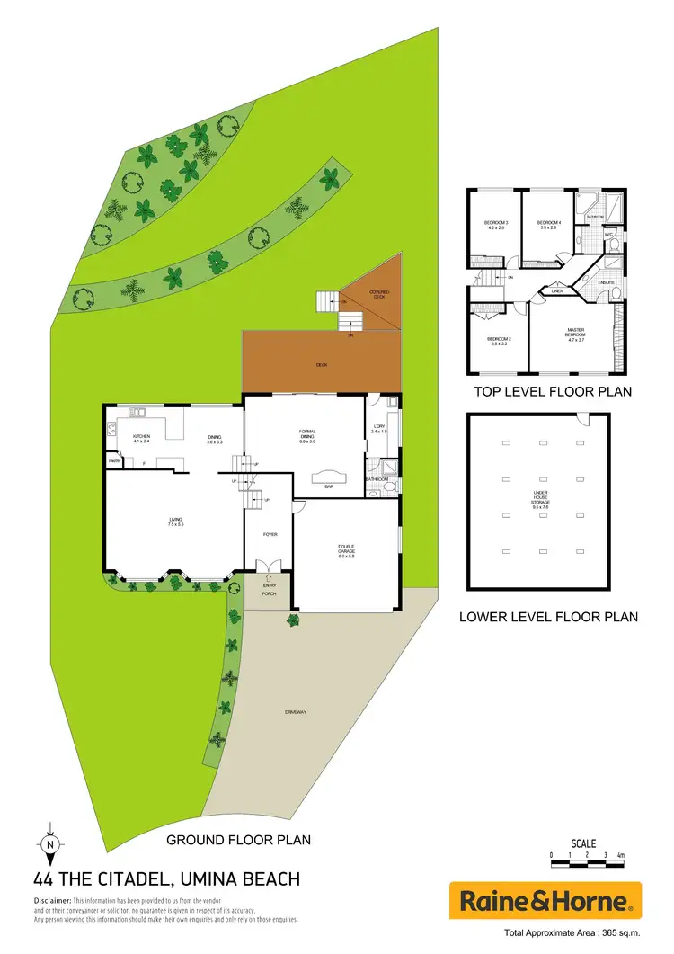 Floorplan of Homely house listing, 44 The Citadel, Umina Beach NSW 2257