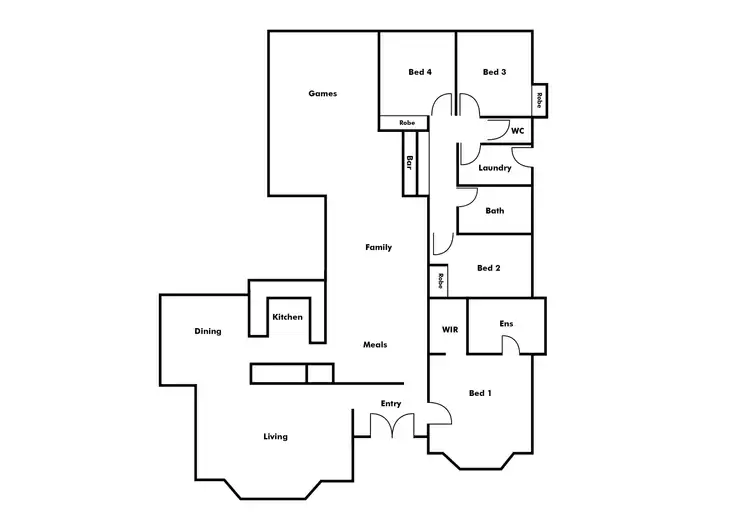 Floorplan of Homely house listing, 22 Turfan Way, Munster WA 6166