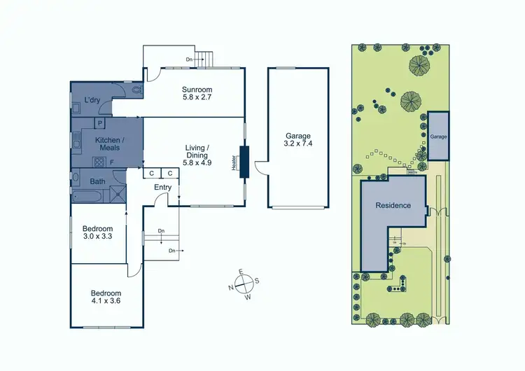 Floorplan of Homely house listing, 106 Elgar Road, Box Hill South VIC 3128