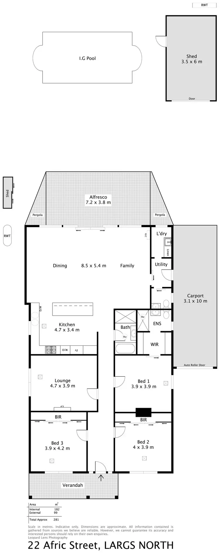 Floorplan of Homely house listing, 22 Afric Street, Largs North SA 5016