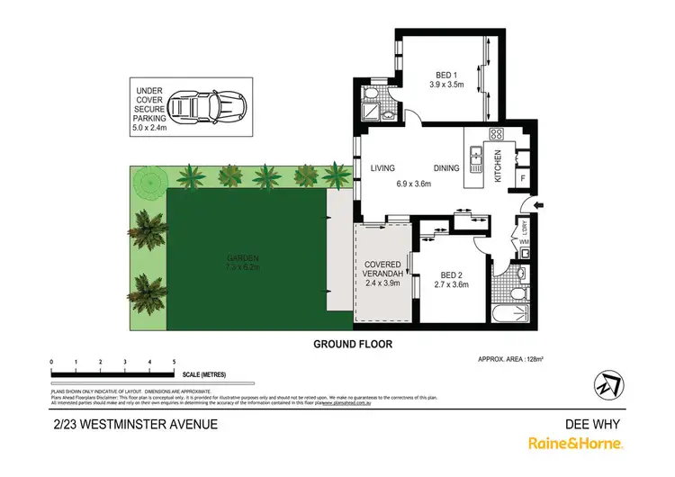 Floorplan of Homely unit listing, 2/23-25 Westminster Avenue, Dee Why NSW 2099