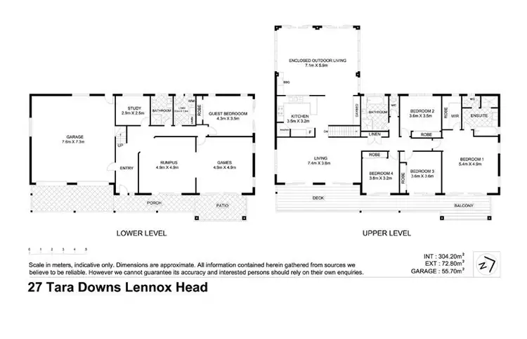 Floorplan of Homely house listing, 27 Tara Downs, Lennox Head NSW 2478