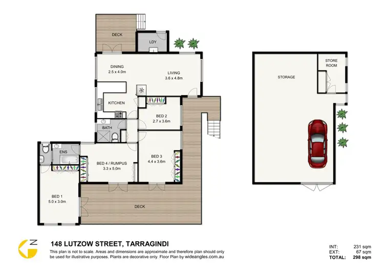 Floorplan of Homely house listing, 148 Lutzow Street, Tarragindi QLD 4121