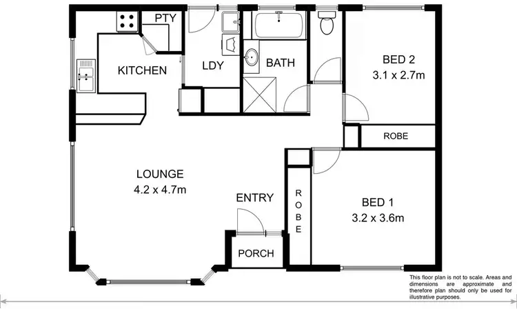 Floorplan of Homely house listing, 3/2 Sandringham Place, Howrah TAS 7018