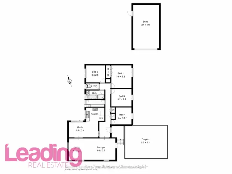 Floorplan of Homely house listing, 36 Marjorie Avenue, Sunbury VIC 3429