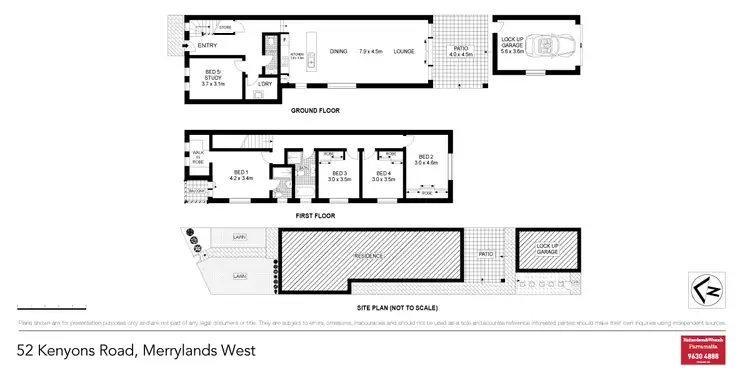 Floorplan of Homely other listing, 52 Kenyons Road, Merrylands NSW 2160